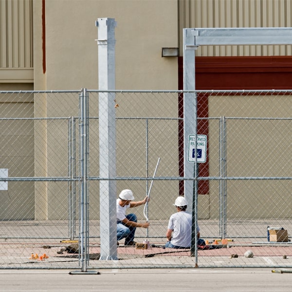 how long can i lease the temporary fence for my construction site or event in Bonfield